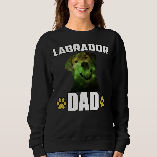 Sweatshirt Labrador Papa 87 (Devant)
