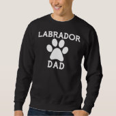 Sweatshirt Labrador Papa Paw (Devant)