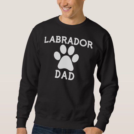 Sweatshirt Labrador Papa Paw (Devant)