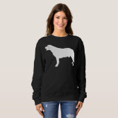 Sweatshirt Labrador Retriever Baseball ¾ manche (Devant entier)