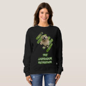Sweatshirt Labrador Retriever Chien (Devant entier)