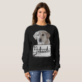Sweatshirt Labrador Retriever Chien race (Devant entier)