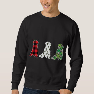 Sweatshirt Labrador Retriever Dog Plaid Christmas Matching Pa