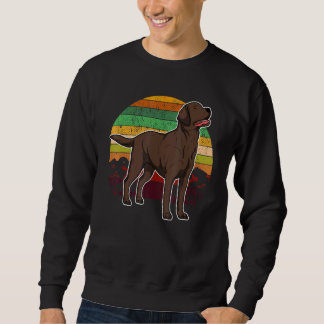 Sweatshirt Labrador Retriever Dog Sunset 40