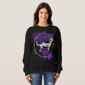 Sweatshirt Labrador Retriever Girl Fier (Devant entier)