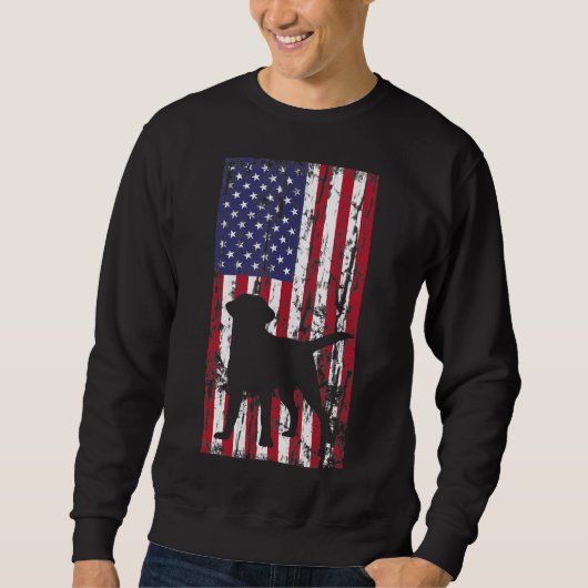 Sweatshirt Labrador Retriever Lab Puppy Lab Chien de laborato (Devant)