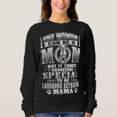 Sweatshirt Labrador Retriever Mama (Devant)