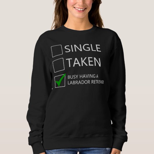 Sweatshirt Labrador Retriever Owner Love (Devant)