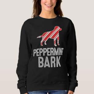 Sweatshirt Labrador Retriever Peppermenthe Bark Christmas Chi