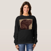 Sweatshirt Labrador Retriever Vignette (Devant entier)