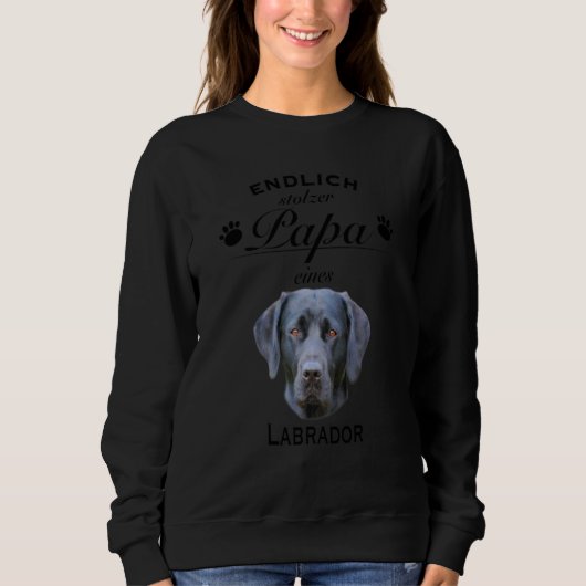 Sweatshirt Labrador T Labrador Chien Labrador Labrador (Devant)