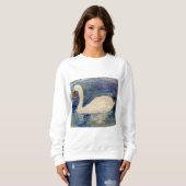 Sweatshirt Lac Swan (Devant entier)