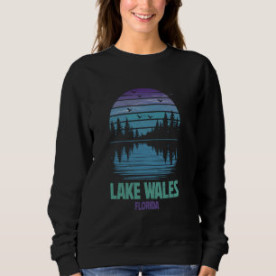 Sweatshirt Lac Wales Florida Vintage extérieur