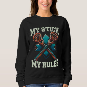 Sweatshirt Lacrosse Joueuse Lacrosse Coach Sport Lacrosse Goa
