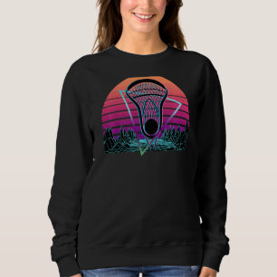 Sweatshirt Lacrosse Lecteur Retro Lax