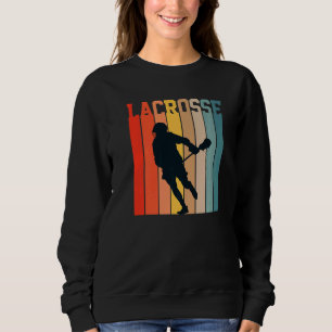 Sweatshirt Lacrosse Love Lax Sport Joueurs Équipes Coach Retr