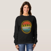 Sweatshirt Lacrosse Player Tableau Périodique Élément Chimiqu (Devant entier)