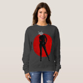 Sweatshirt Lady cat (Devant entier)