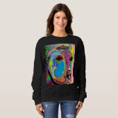Sweatshirt Lady Rottweiler (Devant entier)