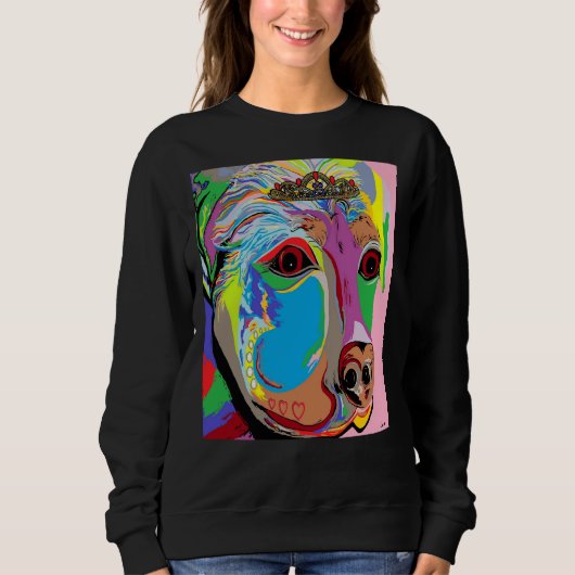 Sweatshirt Lady Rottweiler (Devant)