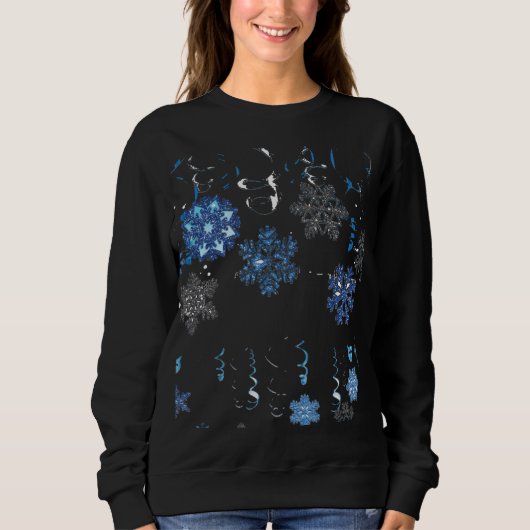 Sweatshirt Lady Snow Flake (Devant)
