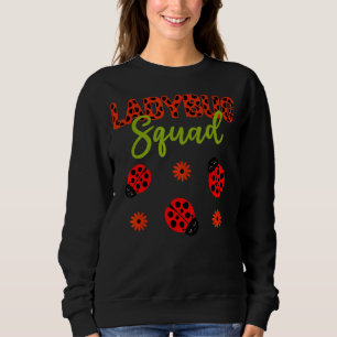 Sweatshirt Ladybug Anniversaire de la fête Ladybug Squad Girl