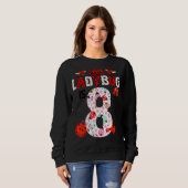 Sweatshirt Ladybug Est 8 Ans Anniversaire Ladybug Thème (Devant entier)