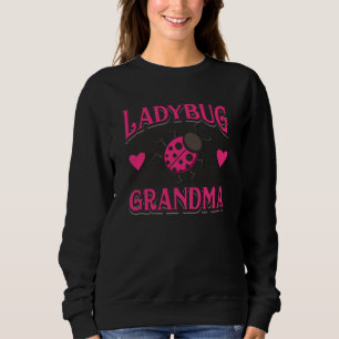 Sweatshirt Ladybug Grandma Rose Garden Insect