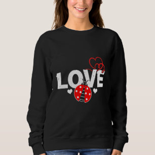 Sweatshirt Ladybug Heart 2