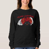 Sweatshirt Ladybug Ladybugs Entomology Insect (Devant)