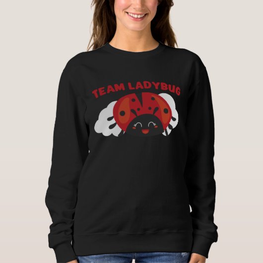 Sweatshirt Ladybug Ladybugs Entomology Insect (Devant)