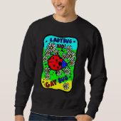 Sweatshirt Ladybug No Gay Bug Oui (Devant)
