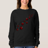 Sweatshirt Ladybug Shirts Lady's Plus Size Ladybug Shirt (Devant)