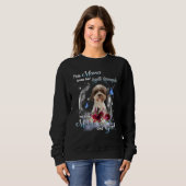 Sweatshirt Lagotto Romagnolo Chien Maman Joyeux Fête Des Mère (Devant entier)