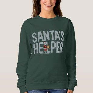 Sweatshirt L'aide de Noël du Père Noël