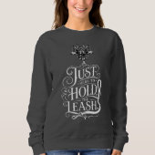 Sweatshirt Laisse de Doberman (Devant)