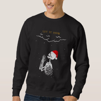 Sweatshirt Laisser le squelette neigeux