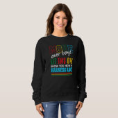 Sweatshirt Laissez Cette Fille Vous Montrer Comment Exploiter (Devant entier)