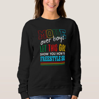 Sweatshirt Laissez Cette Fille Vous Montrer Comment Faire du