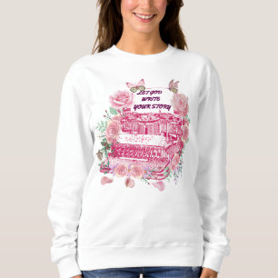 Sweatshirt Laissez Dieu écrire votre histoire