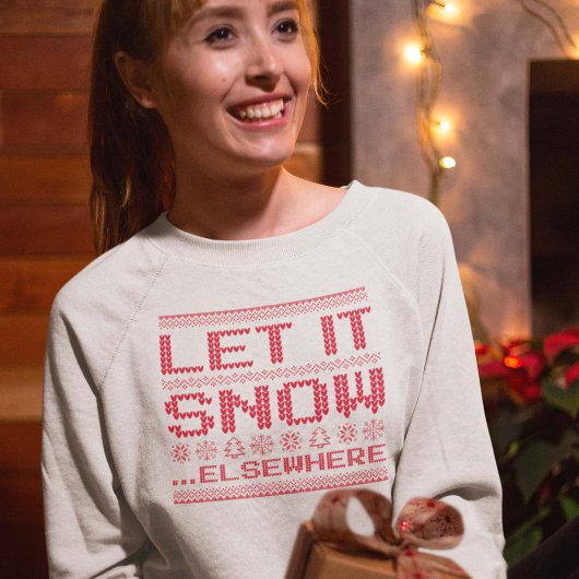 Sweatshirt Laissez Neiger… Ailleurs