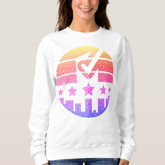 Sweatshirt Laissez Votre Empreinte (Devant)