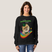 Sweatshirt Laissons les Shenanigans commencer Saint Patrick's (Devant entier)