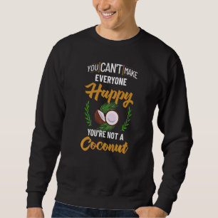 Sweatshirt Lait de coco Huile d'eau Crème Arbre Fruit Palm Bu