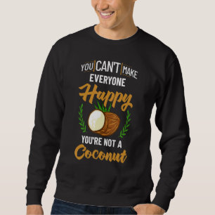 Sweatshirt Lait de coco Huile d'eau Crème Arbre Fruit Palm Bu