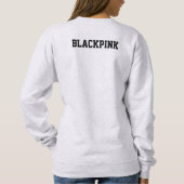 Sweatshirt Lalisa art - rose noire Lisa (Dos)