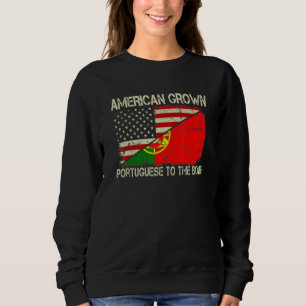 Sweatshirt L'Américain Cultive Portugais À L'Os Nous Portugal