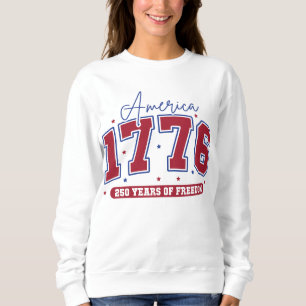Sweatshirt L'Amérique 1776 - 250 Ans de Liberté