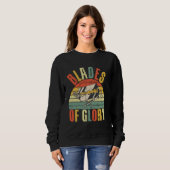 Sweatshirt Lames de barbier de gloire (Devant entier)