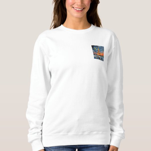 Sweatshirt L'amour à Paris (Devant)